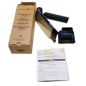 Pampered Chef Black and Gold Microplane Grater